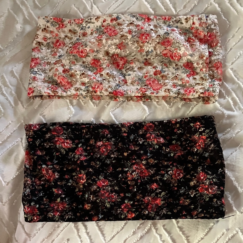 Zenana Outfitters Floral Lace Tops